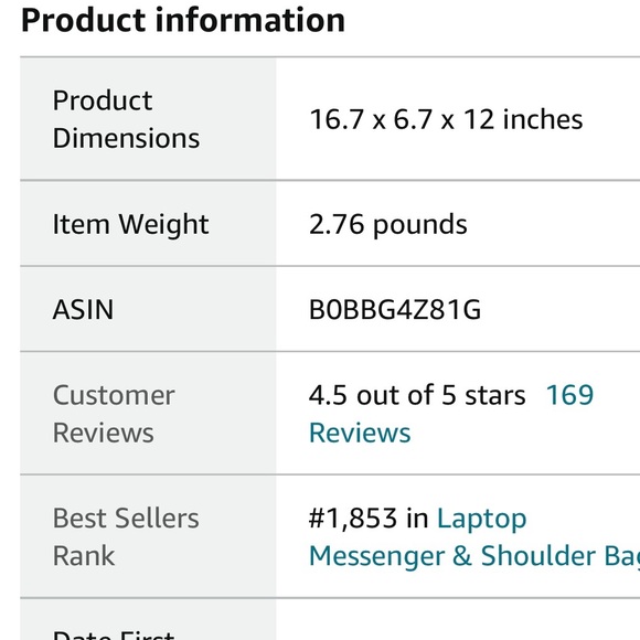 TOPDesign Laptop Bag for Women - Picture 4 of 7